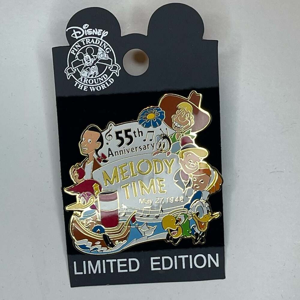 Disney Pin Melody Time 55th Anniversary Limited Edition 2003